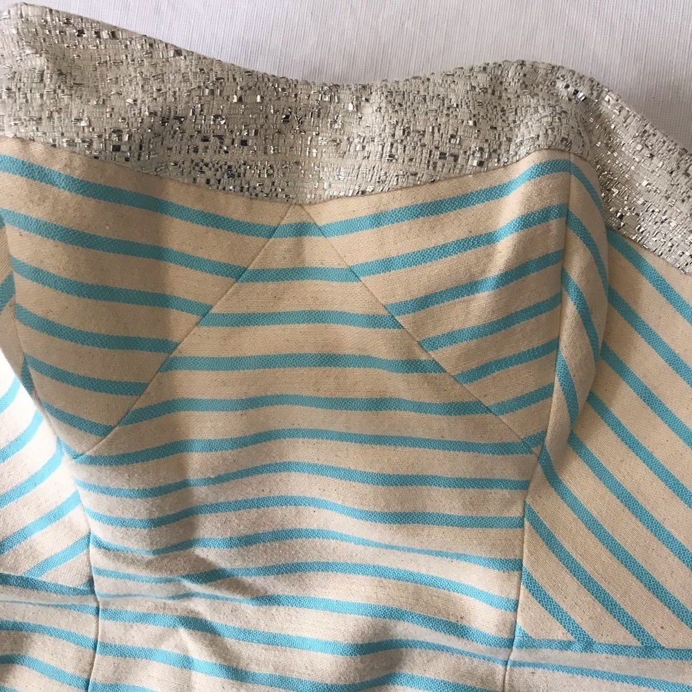 Lilly ePulitzer Remi Strapless Blue Horizon Mini Dress - Picture 13 of 13